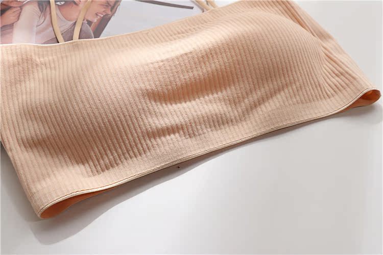 Mùa hè ống hàng đầu đồ lót chống ánh sáng yếm nữ áo ngực đáy chống ánh sáng làm đẹp trở lại tập hợp quấn ngực hàng đầu ao ong