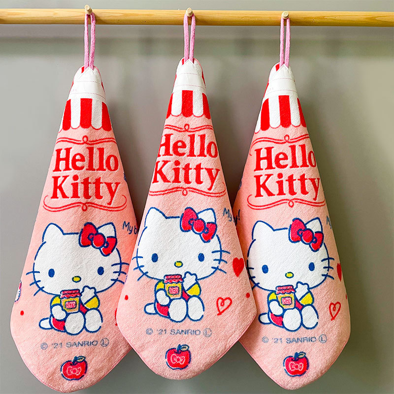 Export Japanese-Style Kitty Pure Cotton Large Square Towel, Can Be Hung, Hand Towel, Cartoon Face Towel, Fleece Towel Export Japanese-Style Kitty Pure Cotton Large Square Towel, Can Be Hung, Hand Towel, Cartoon Face Towel, Fleece Towel