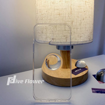 Transfer ball ultra transparent crystal ball mobile phone shell to apply Apple iPhone12pro max Huawei p40