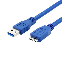 Rong Bin USB3 0 Mobile hard disk data cable (AM MicroB) Samsung note3 s5 charging Western Copper