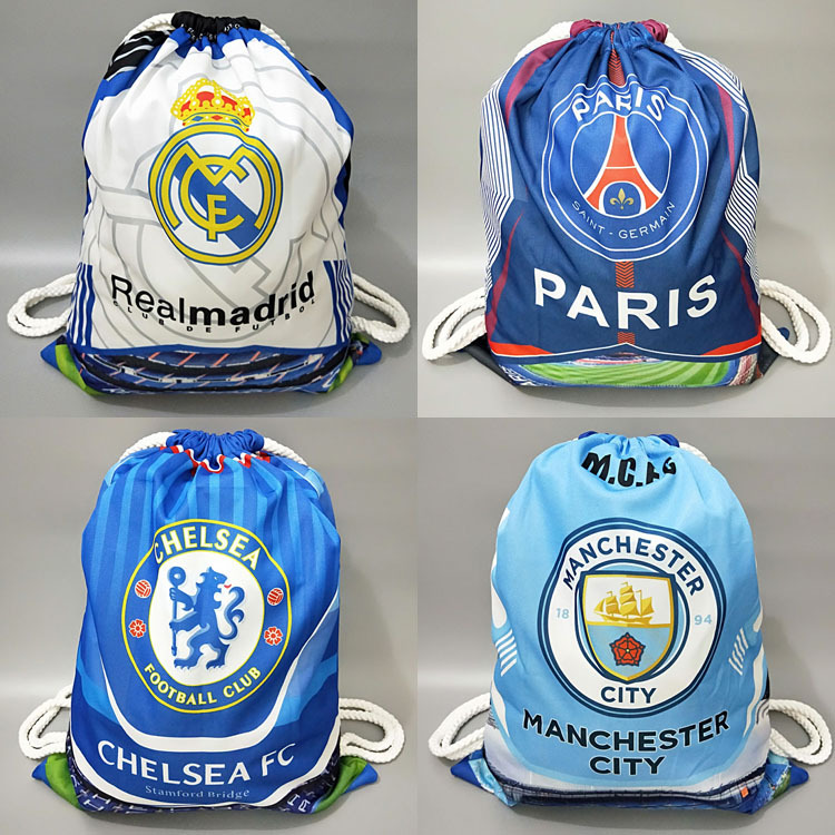 Manchester City, Real Madrid, Ac Milan, Chelsea, Tottenham, Messi Student Portable Football Backpack, Ball Bag, Shoes Manchester City, Real Madrid, Ac Milan, Chelsea, Tottenham, Messi Student Portable Football Backpack, Ball Bag, Shoes