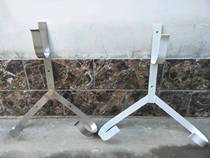 Professional Marine stainless steel lifebuoy bracket iron lifebuoy hanger adhesive hook matching triangular shelf storage rack