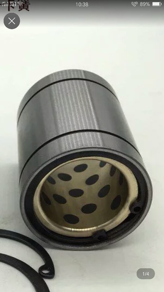 Self-lubricating graphite copper sleeves Straight bearings LM8 10 12 12 16 20 25