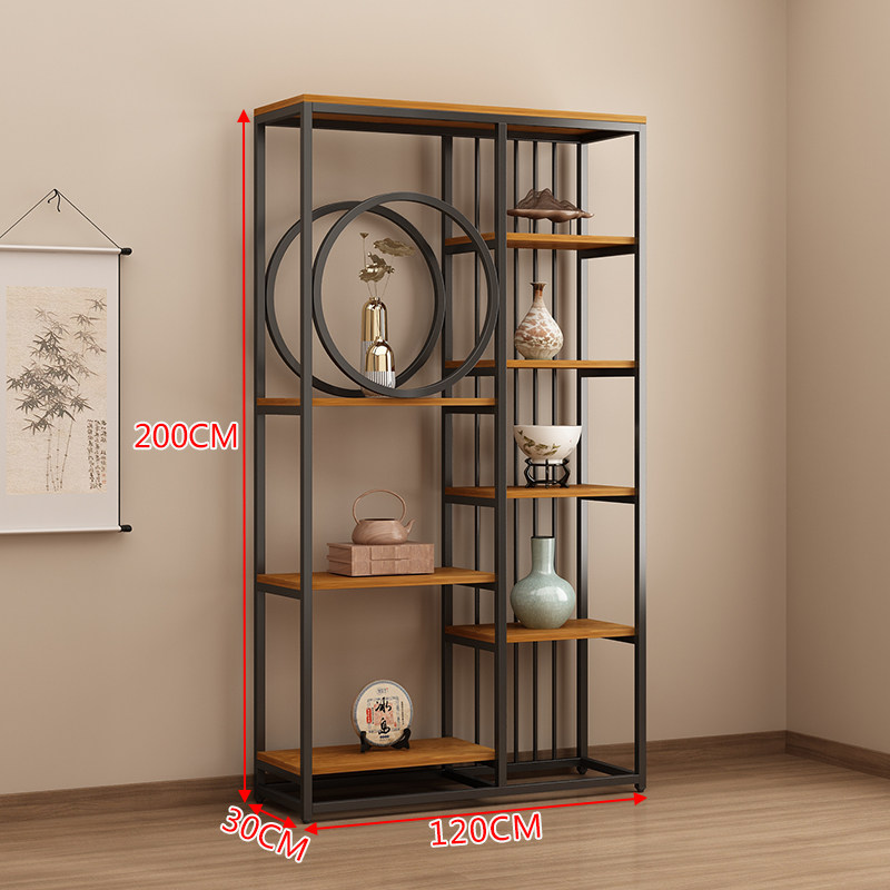 Стеллаж складной 80 см орех
