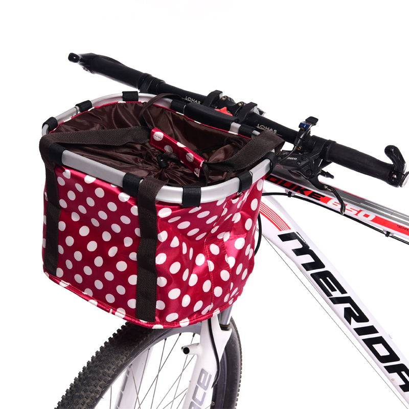 Panier pour vélo en toile - Ref 2257732 Image 10