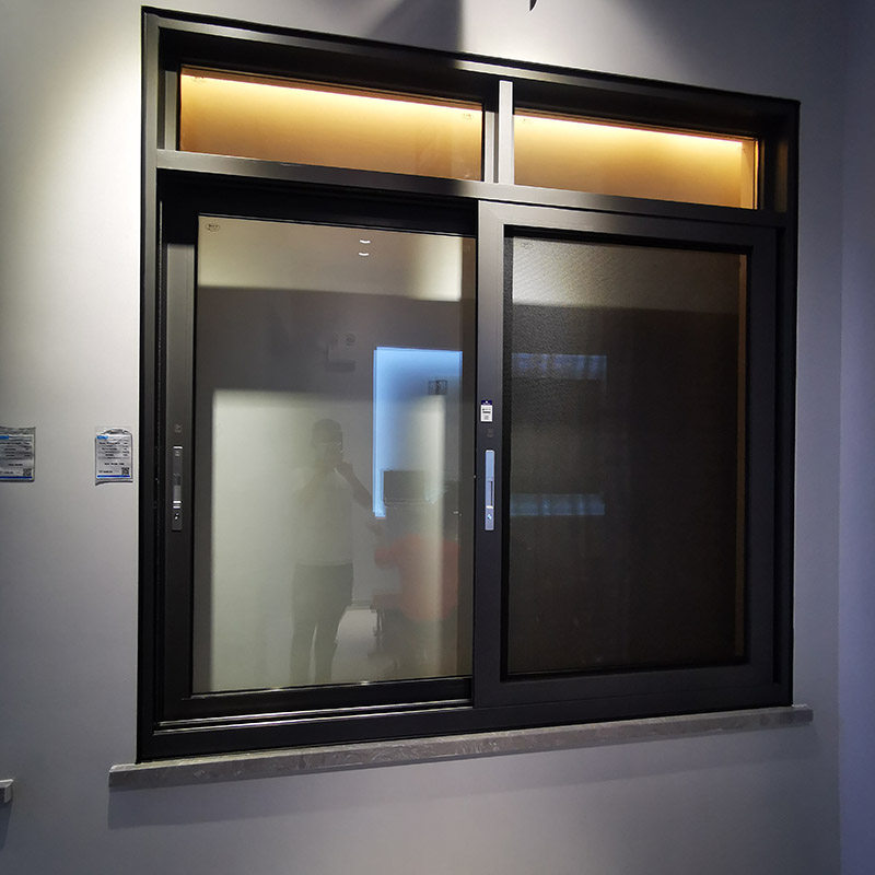 Sena left bank Three tracks with diamond mesh high-end system doors and windows quality doors and windows high-quality custom sealing balcony-Taobao