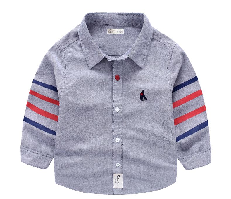 Chemise garcon BEMISS à manche longue - Ref 2074716 Image 14