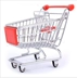 Sáng tạo phổ biến mini siêu thị mua sắm xe đẩy hợp kim hiển thị xe chơi