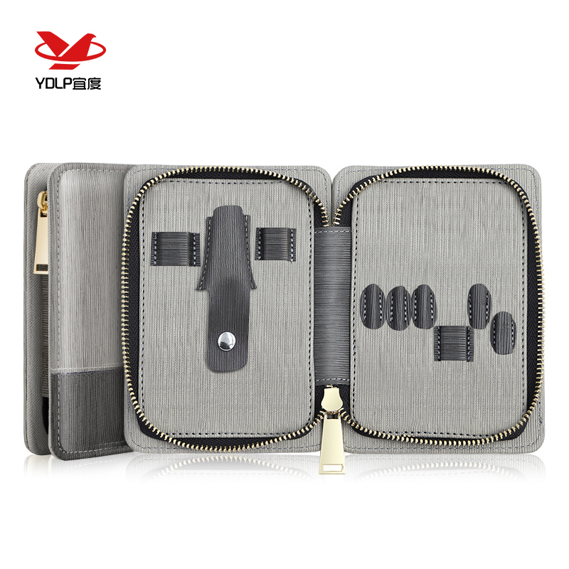 Yidu Nail Clipper Set Storage Box Leather Case Tool Set Packaging Box Without Nail Clippers Only Empty Case Empty Leather Case Leather Case