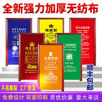 Decorated door protective cover anti-theft door custom door door door door mother door non-woven fabric decoration protection door cover