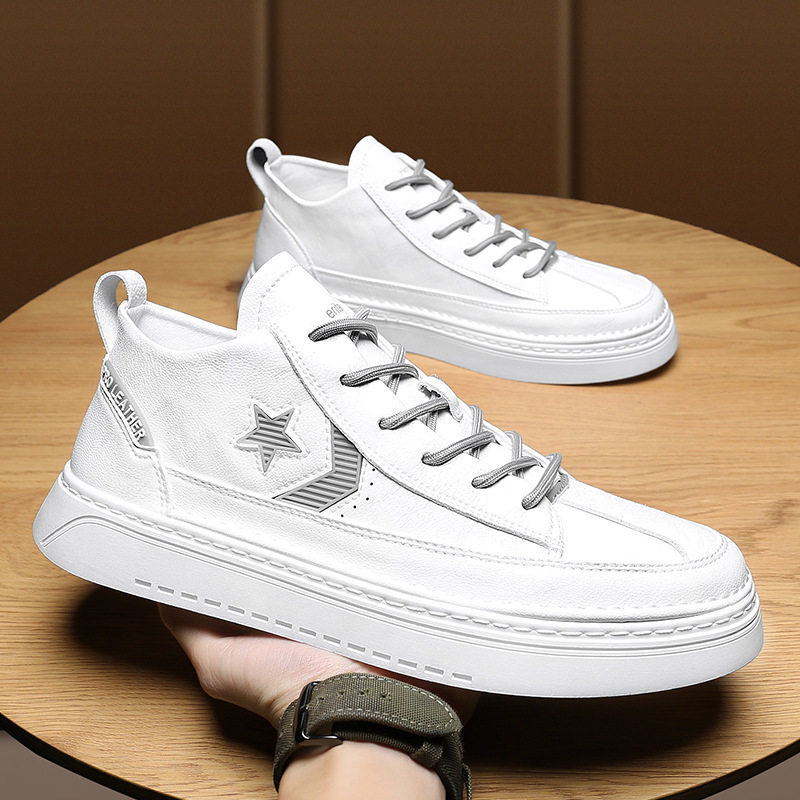 Trendy Men's Sports Shoes Spring 2022 Fashion Casual Sneakers Trend Korean Version Small White Shoes Breathable Men's Shoes