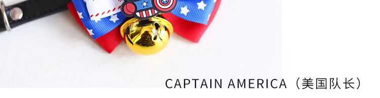[Avenger League] thú cưng thắt nơ trang sức có thể điều chỉnh vòng cổ mèo mèo chó sắt - Cat / Dog hàng ngày Neccessities 	mua bát ăn cho chó	