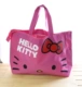 Hello Kitty Oversized Túi hành lý jingle mèo phim hoạt hình du lịch túi vải mua sắm không thấm nước ba lô du lịch loại lớn