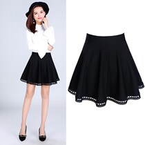 Sailor dance skirt Womens square dance costume Skirt Spring and summer plus size trouser dress Group performance dress Dancing skirt