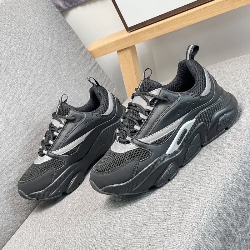 Fashionable Mesh Men's Running Sneakers 2026 New Summer Breathable Casual Thick-Soled Large Size Black Dad Shoes Fashionable Mesh Men's Running Sneakers 2026 New Summer Breathable Casual Thick-Soled Large Size Black Dad Shoes