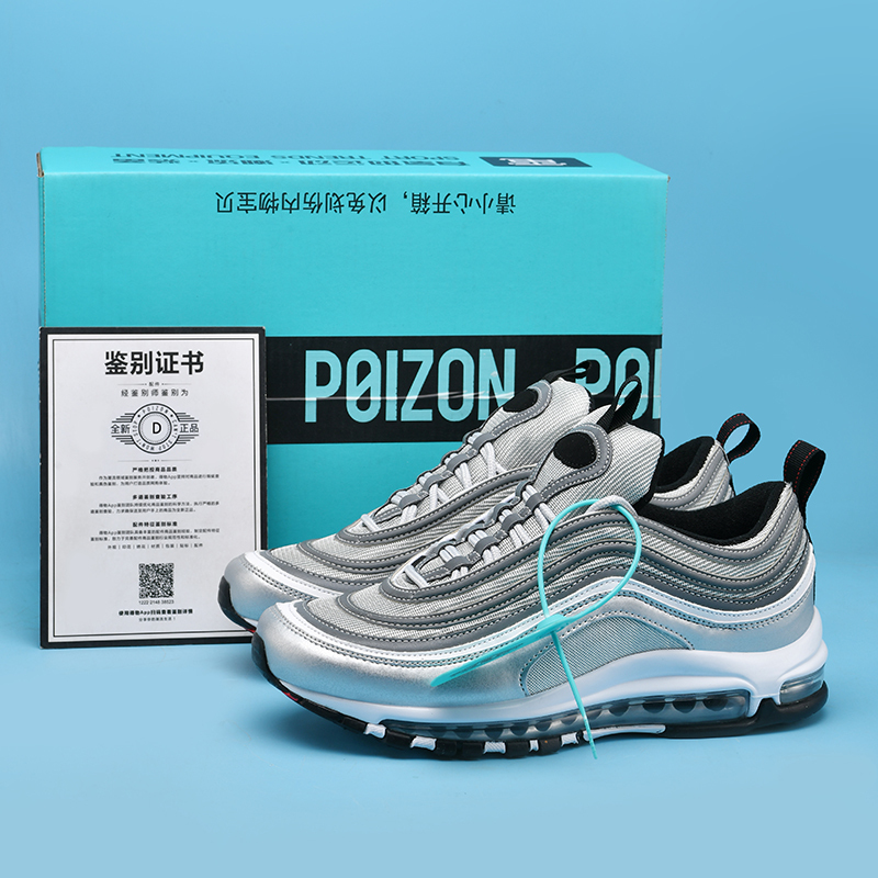 Airmax97 Men's Shoes Autum Breathable Sports Casual Shoes Women's 2026 New Retro Silver Bullet Air Cushion Running Shoes Airmax97 Men's Shoes Autum Breathable Sports Casual Shoes Women's 2026 New Retro Silver Bullet Air Cushion Running Shoes
