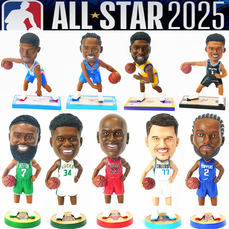 NBA球星公仔手办模型，科比詹姆斯库里，男生生日礼物首选！-篮球球迷用品-淘宝好物网