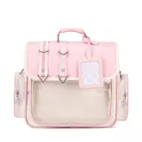 Оригинальный рюкзак с боли с боли с обезболивающим обезболивающим обезболивающим вкусом, наклонная к школьной сумке.