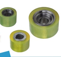 Multi-piece saw Wood machine rubber wheel feeding wheel polyurethane pressing wheel conveying wheel outer diameter 60 80 100MM