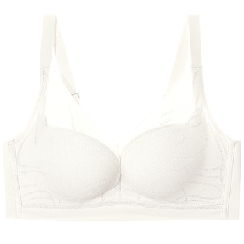 Jie'er mulberry silk skin-beautifying and breast-raising push-up bra