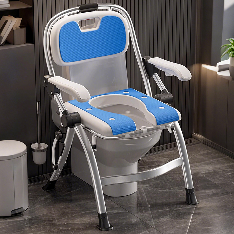 Foldable Shower Chair for the Elderly and Pregnant Women, Special Shower Stool for the Elderly, Non-Slip Bath Chair