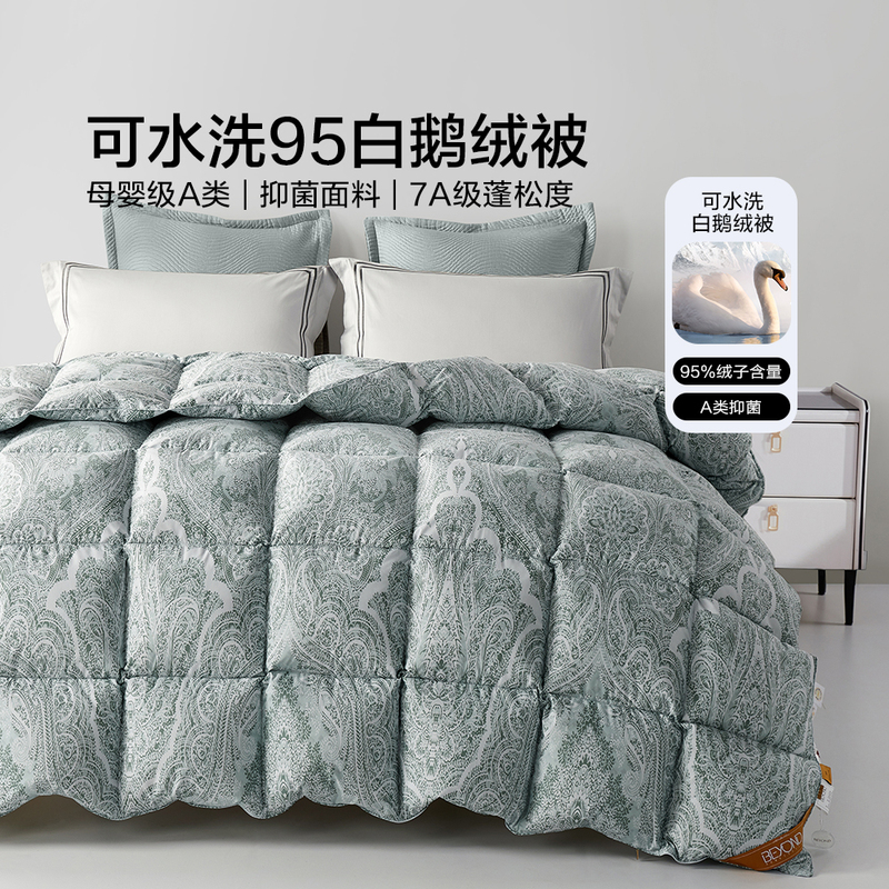 Boyang Home Textiles down Quilt 95 White Goose down Quilt Winter Quilt Thickened Warm down Quilt Core Four Seasons Quilt