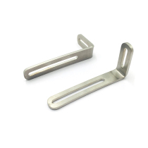 KYX model car accessories Stainless steel long pit anti-collision frame fixed L code DIY modified tablet 1 pair