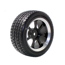 1:10 road racing tires metal aluminum alloy wheels Sakura D3 D4 HSP flat run tires DIY small wheels