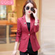 Net red suit jacket women's 2022 spring Korean version slim fit small suit short design niche long-sleeved top