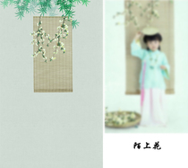 Childrens costume photo photo background fresh photography theme background cloth