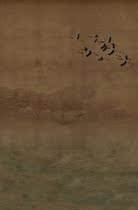 Photo studio costume photo theme background photography ancient style photo background Bukunlun crane crane