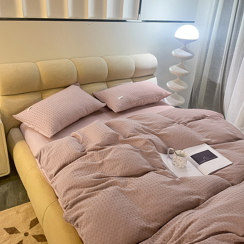 Little Red Book recommends three-piece suite of four-piece cotton superior dormitory bed linen for three-piece cotton