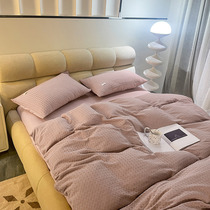 Little Red Book recommends three-piece suite of four-piece cotton superior dormitory bed linen for three-piece cotton