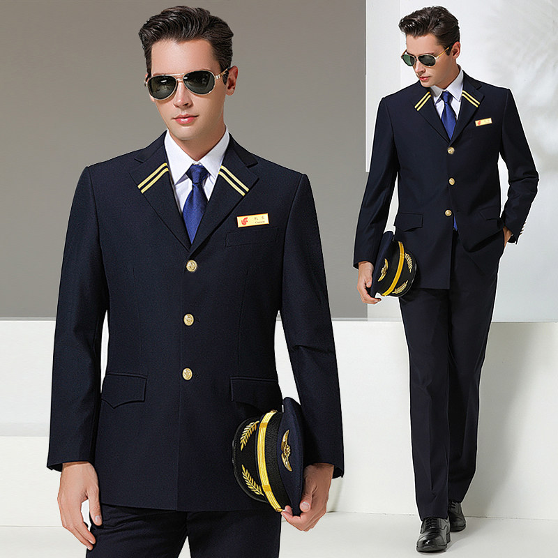 Air machinery Long air less Pilot uniforms Male sales posts Work clothes Suit Property Order Employees in charge