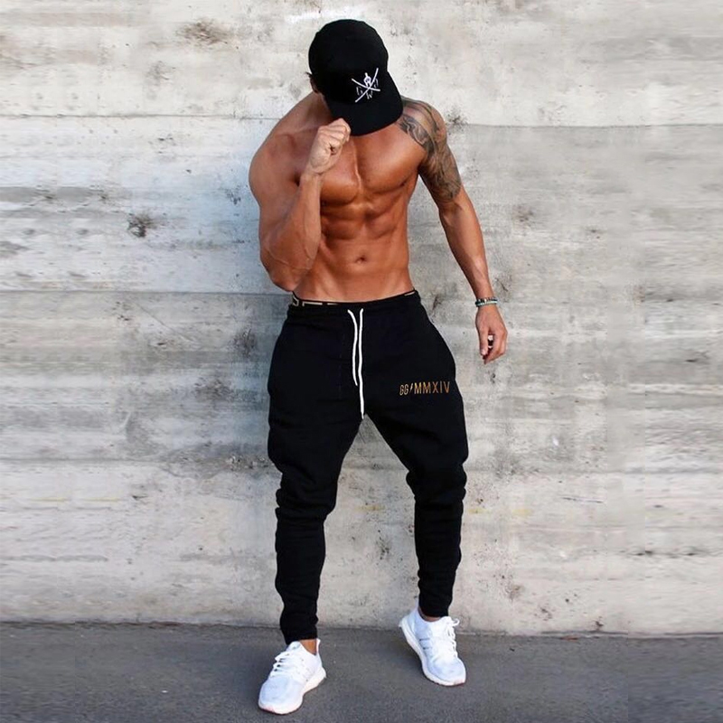 Muscle Bull sports pants Thunderpants Thunderpants Smoke Tubes Pants Deep Squatting Training Brothers Running Dog Casual Fitness Long Pants