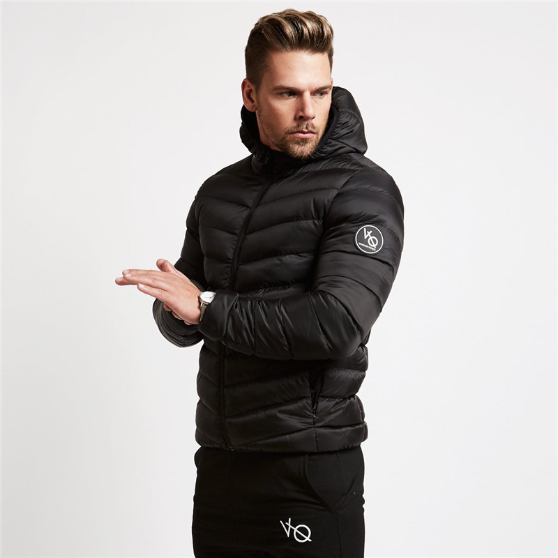 Cơ bắp tập thể dục brothers cotton áo len áo len mùa thu và mùa đông mới dày ấm vài bông áo khoác áo khoác thể thao Hàn Quốc đồ đôi
