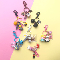 INS Japan cute cartoon cute pet piggy cat dog keychain car bag pendant birthday gift