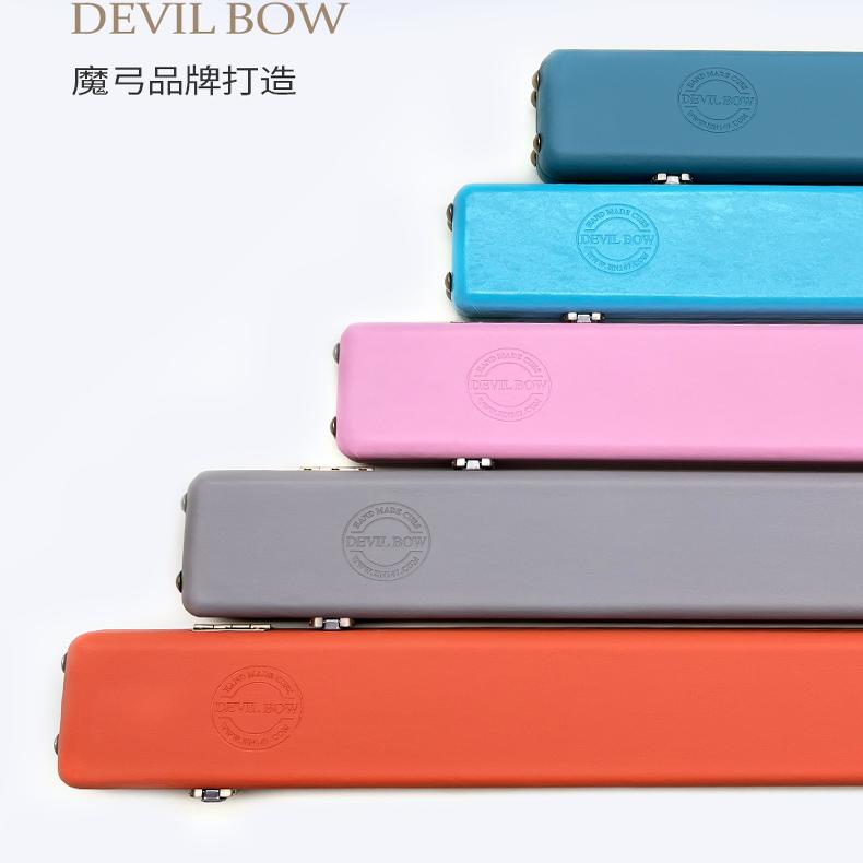 高級高級レザーの丸い角のダブルグルーブ3グルーブビリヤードキューボックススヌーカー8ビリヤードキューボックスデュアルユースキューボックス