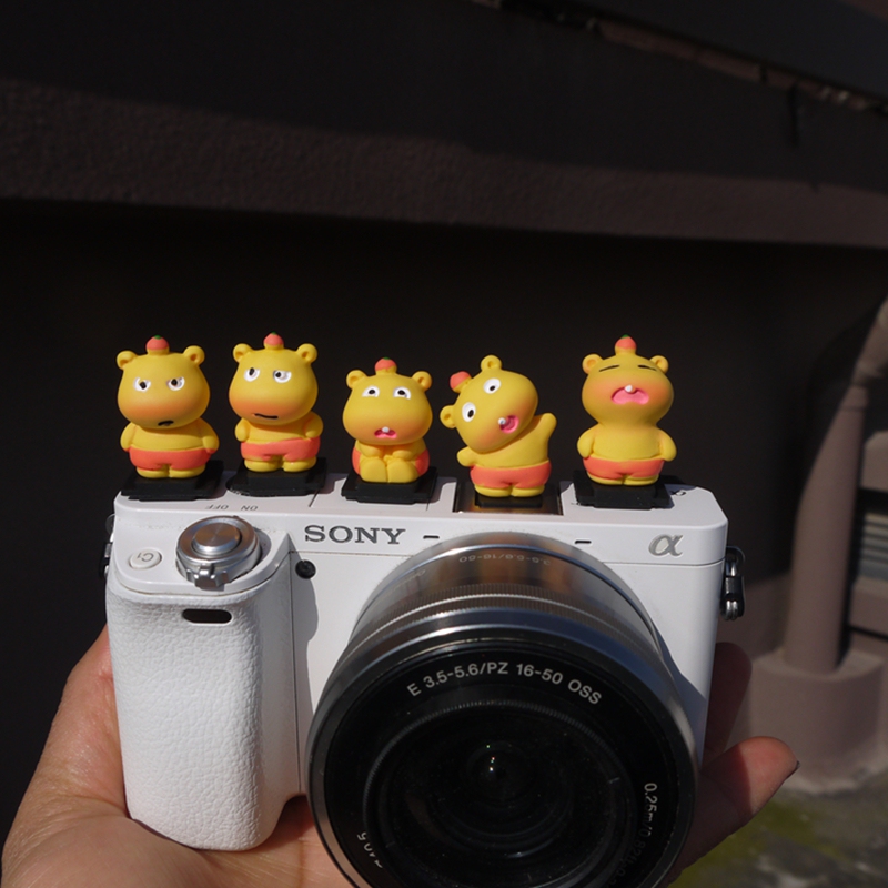 Capybara Lulu Camera Accessory Hot Shoe Cover Universal Suitable for Canon Nikon Fuji Sony Zv1Zve10M50R50 Capybara Lulu Camera Accessory Hot Shoe Cover Universal Suitable for Canon Nikon Fuji Sony Zv1Zve10M50R50