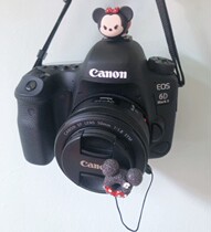 Camera accessories cute cartoon camera lens cover anti-lost rope decoration camera accessories hot shoe cover dust protection cover