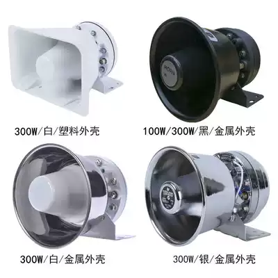 100 200 300W watt Advertising PA Marine horn Roof high-power car tweeter