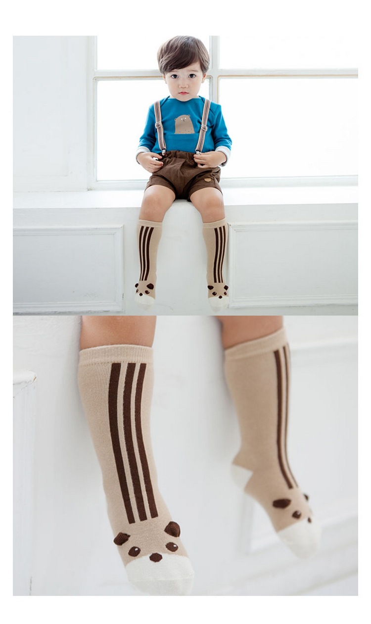 Vớ bé trai 1-3 tuổi và vớ bé gái miệng rộng ống cotton dài cho bé vớ dài tay rộng thời trang bé gái