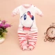 Mùa xuân và mùa thu Trẻ em Quần eo cao Đặt Baby Cotton Được bảo vệ Bụng Đồ lót cho bé Quần áo mùa thu Qiuku Đàn ông và Phụ nữ Vòng cổ Khóa vai shop quần áo trẻ em đẹp