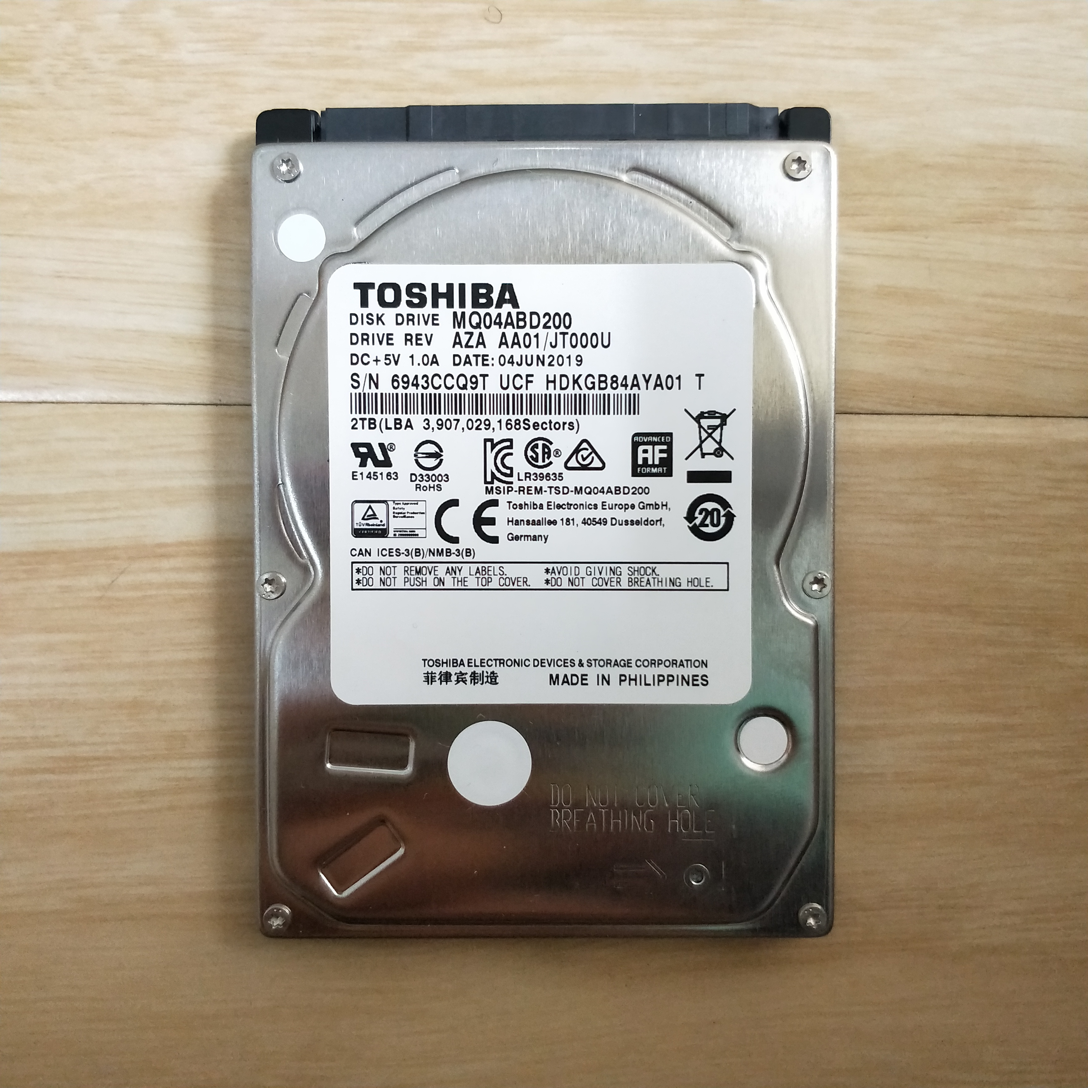 Диск sata toshiba. Диск sata toshiba