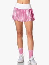 Lucky in Love Womens Dazzle Pleat Skirt-CB673-645