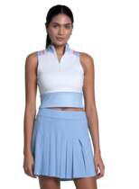 KSwiss Womens Fall Crop Zip Tank--KWT46-Y43469