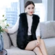 Faux fur lông vest nữ đoạn ngắn mùa thu và mùa đông mới thời trang Hàn Quốc dày lông chồn vest vest