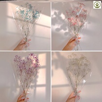 Stick Candy Bouquet Diy Material Small Handmade Bouquet Wrapping Paper Web Red Seven-year Valentines Day Bouquet Material Bag