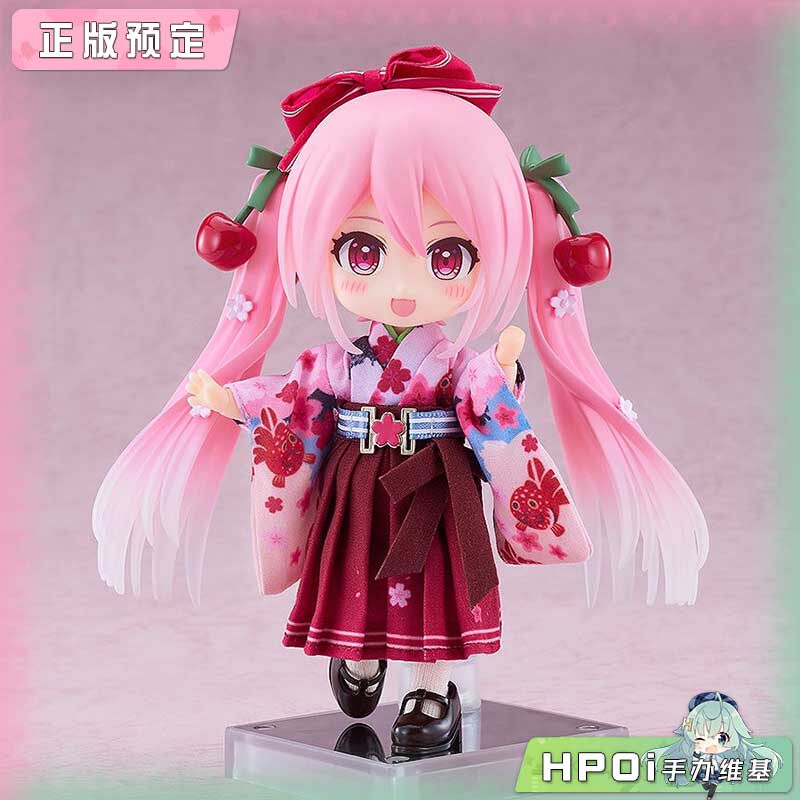 GSC 樱花未来 HIROHAKO 2025 弘前 粘土娃 可动 手办