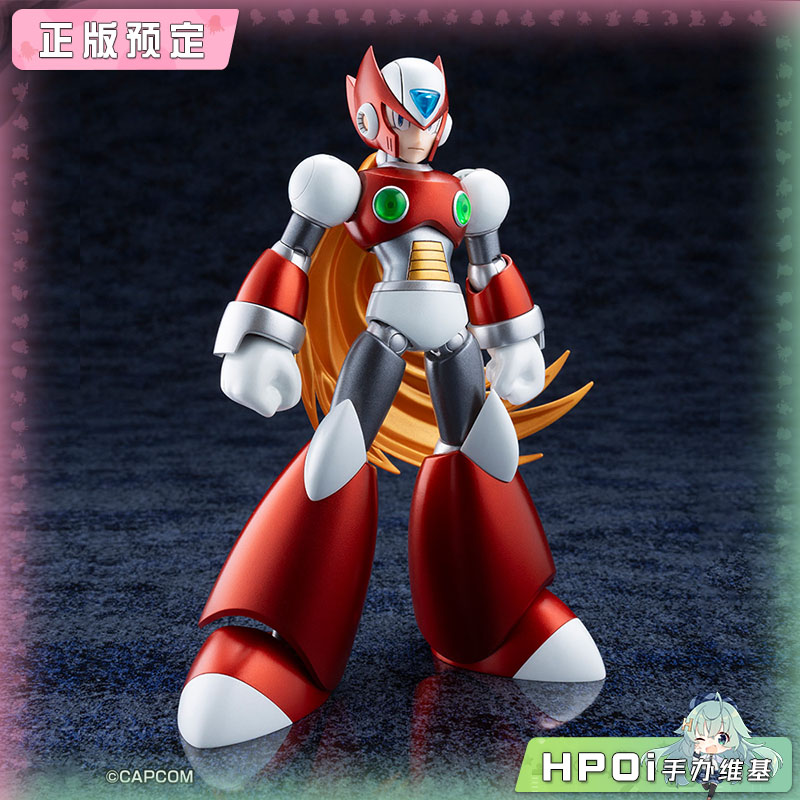 寿屋 洛克人 X 杰洛 1st 限定版 拼装模型 可动手办